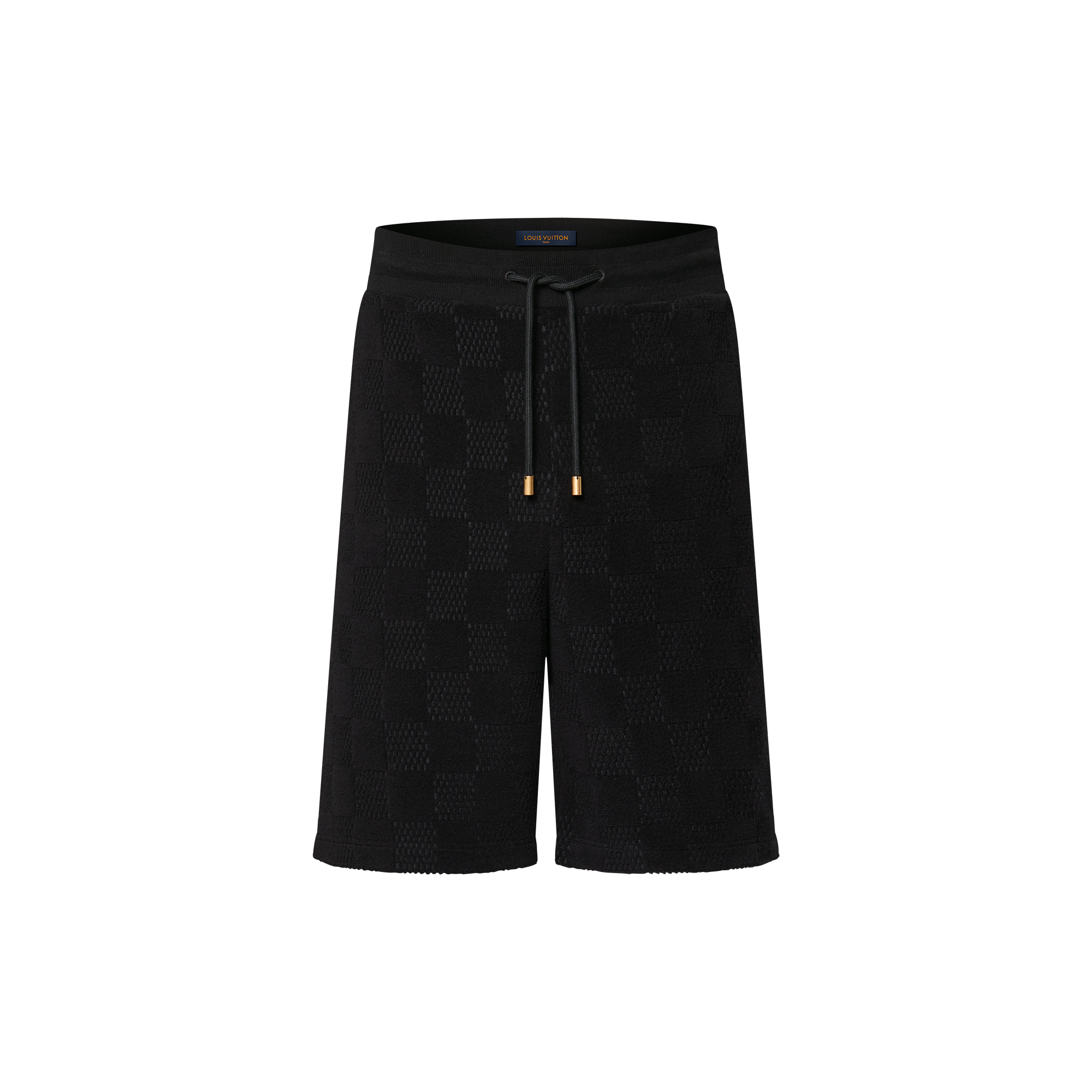 Monogram French Terry Shorts - Luxury Black | LOUIS VUITTON